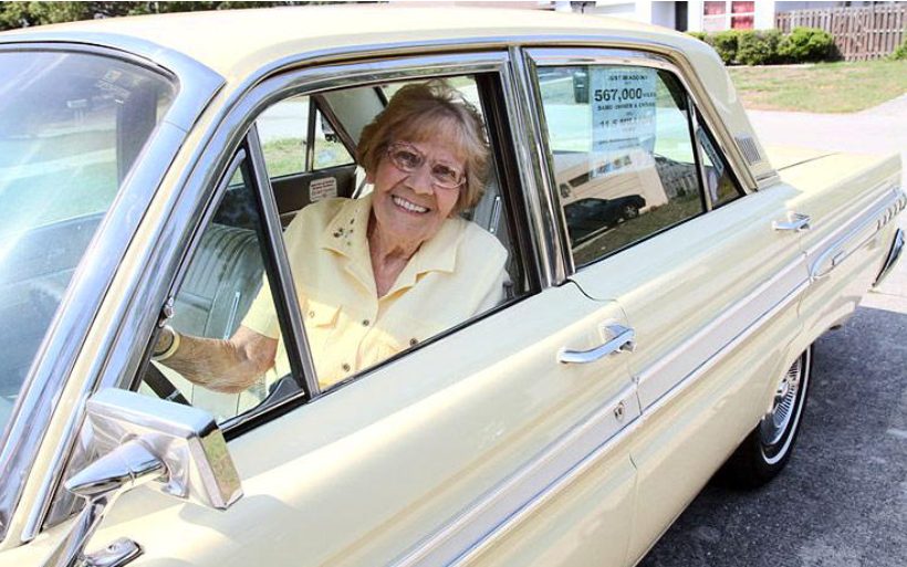 Florida Woman, 93, Reached End of the Road After 567,000 Miles in Her 1964 Mercury