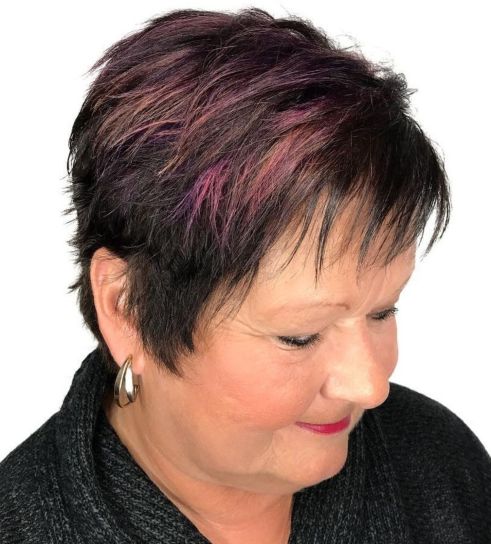 Razored Pixie Haircut Over 50