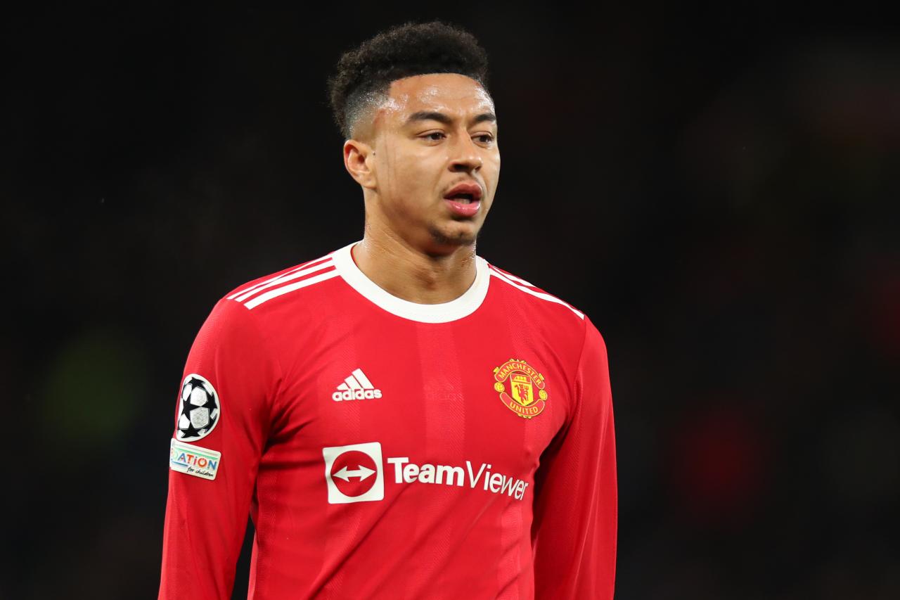 Lingard hasn't played much this season, but is doing his best to keep up his fitness levels