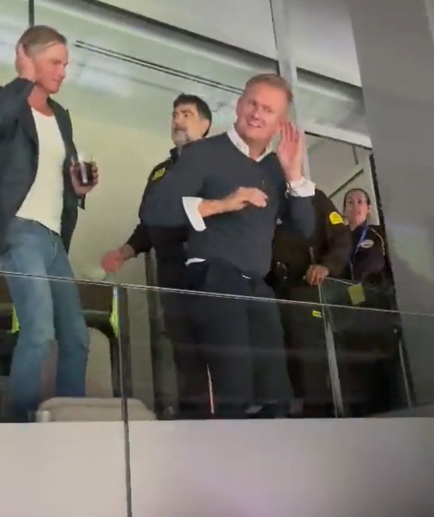 Erling Haaland's dad was booted from his VIP box at the Bernabeu last night