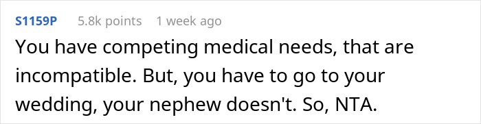 "Am I A Jerk For Not Letting My Nephew Bring His Service Dog To My Wedding?"