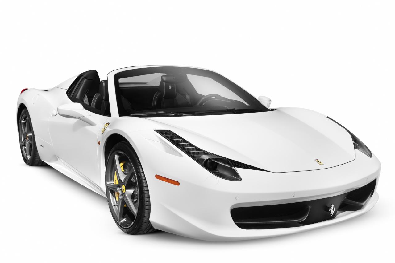  The Ferrari 458 Spider costs around £200,000